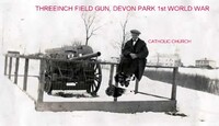 The Pas Three Inch Field Gun From First World War