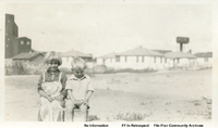 No Information , Company Cottages in background