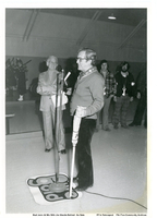 Bud Jobin Holding Curling Broom with Jimmie Wardle ......