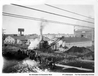No InformationWork At Corner Main and First Ave. H.B.M&S. Browing Crane