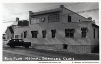 Flin Flon Medical Services Clinic- Opened May 1934 (Picture dated 1944) (Postcard)
