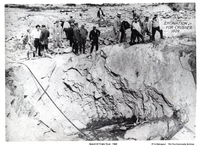 Board of Trade Tour - 1929 'Excavation For The Crusher'