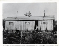 Duffy's Hospital- Co. Hospital Located Where The Surface Change House Is Located- 1917