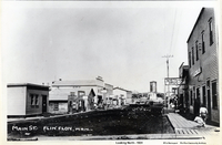Main Street Flin Flon Looking North- 1931