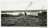 No. 2 Mine Shaft, and Pilot Mill, Kilarney Island in Background 