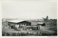 Carpenter Shop, Main Office in Background, Gravel Crusher on Right Circa 1928