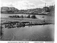 Duck Pond Construction - Hapnot Lake - 1963 or 64