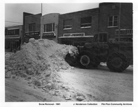 Main Street Snow Removal 1961