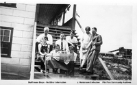 Staff House Steps, 1928/29 