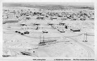 Post Card Flin Flon Manitoba Looking East