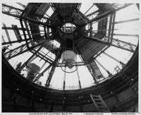 Concrete Bucket at 80 Foot Level Of Stack - May 28, 1973