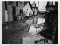 Back Alley of East Main St. No Date