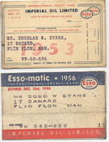 Very Early Credit Cards Issued By Oil Companies - 1953