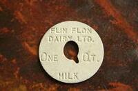 Milk Ticket From Flin Flon Dairies 