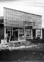 ``Shorty`Russick`s Store North East Corner of Main and Third. ``Circa 1031)