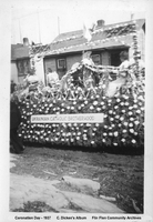 King George V Coronation Day 1937