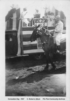 King George V Coronation Day 1937