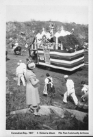 King George V Coronation Day 1937