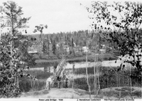 Ross Lake bridge - 1930