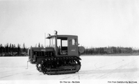 HBM&S tractor on ice
