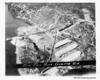 Flin Flon Mine fom air