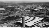 Aerial view of Flin Flon