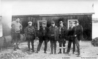 Woodstave Pipe Line, Cliff Lake end C 1929