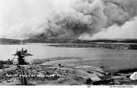 Forest Fire Near Flin Flon