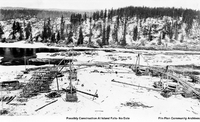Island Falls construction