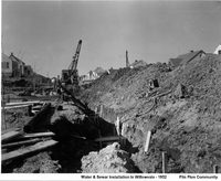 Water and Sewer Installation In Willowvale