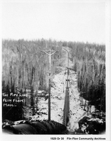 Wood Stave Pipe Line