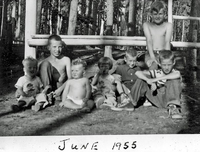 1955 at Merrell's cabin