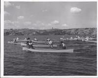 Trout Festival Canoe Race At Ross Lake 