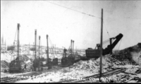 Armstrong Churn Drills In The Open Pit