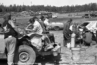 Demo derby at Pineroot Raceway