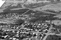 Aerial view of Flin Flon