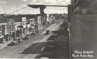 Main Street Flin Flon Man 1943