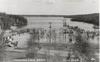 Phantom Lake Beach Flin Flon 1943