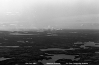 Aerial view of Flin Flon