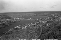 Aerial view of Flin Flon