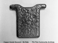 Souvenir Copper Anode