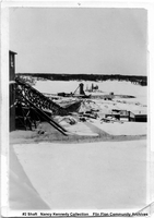 No 2 Shaft And Trestle To The Pilot Mill Postcard (C 1929)