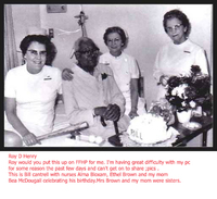 Bill Cantrel With Nurses .....